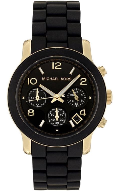 Michael Kors Women's MK5191 Runway Black Watch 